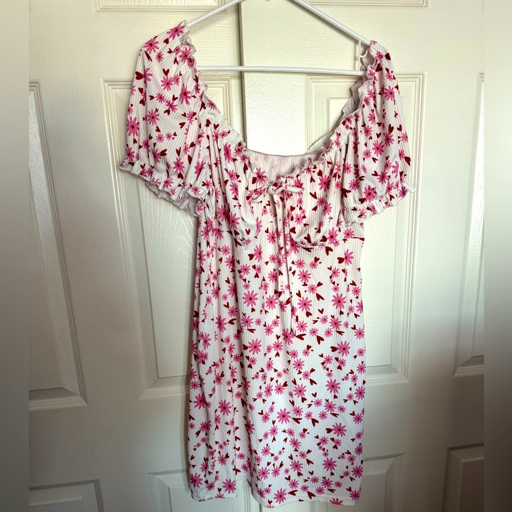 Floral Ruffle Dress